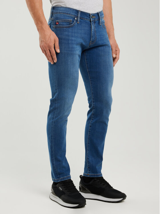 BIG STAR BIG STAR Jeansy TEDD Niebieski Slim Fit