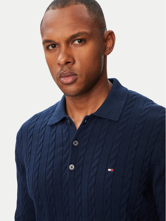 Tommy Hilfiger Tommy Hilfiger Maglione Classic MW0MW41955 Blu scuro Regular Fit
