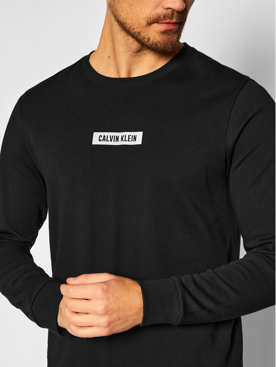 Calvin Klein Performance Calvin Klein Performance Mikina 00GMF0W396 Černá Regular Fit