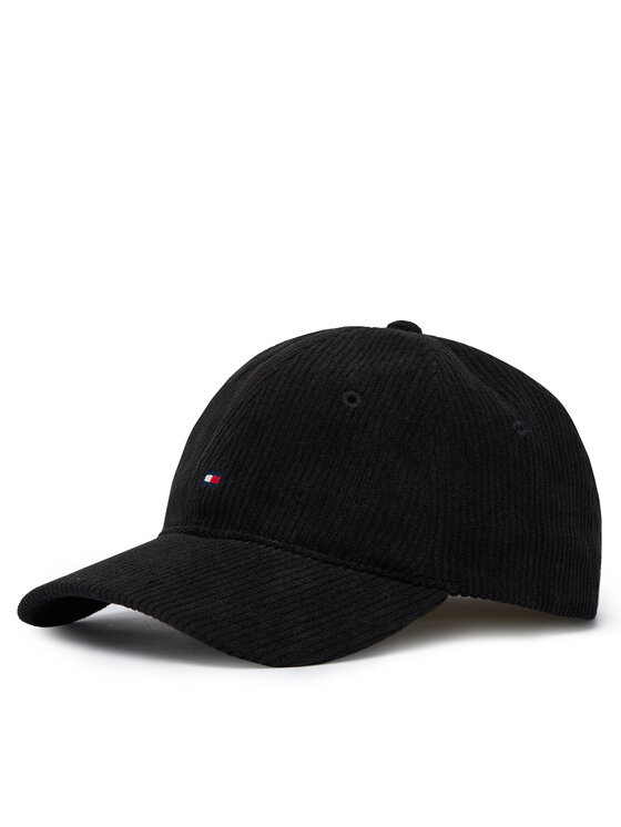 Tommy Hilfiger Șapcă Flag Cord 6 Panel AM0AM14530 Negru