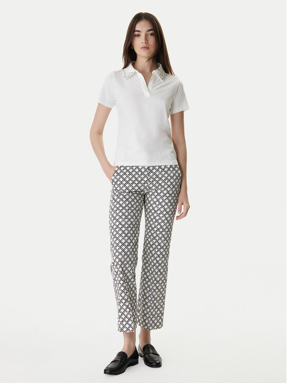 Marella Marella Pantaloni di tessuto Emme by Marella Classi 2615131201 Nero Slim Fit