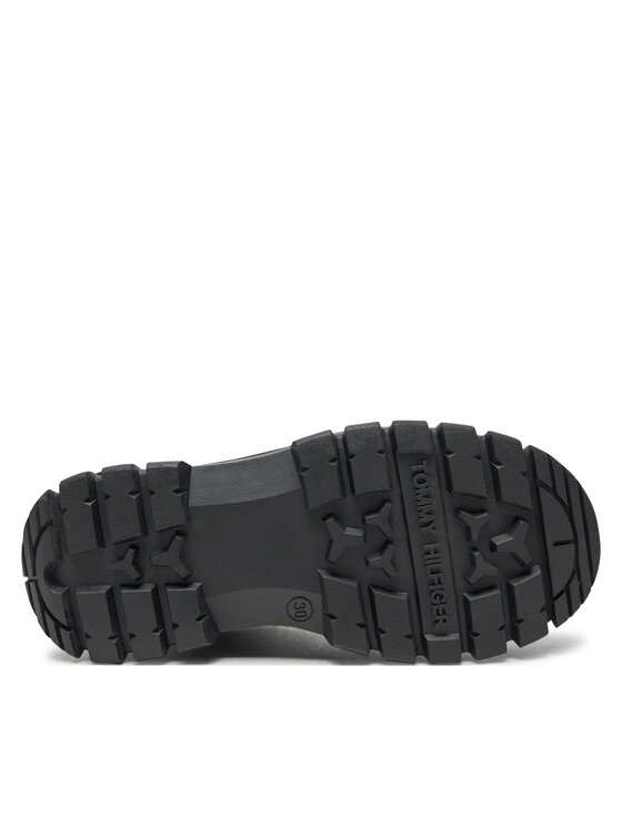 Tommy Hilfiger Tommy Hilfiger Μποτίνια Lace-Up Bootie T3X5-33707-1492 M Μαύρο