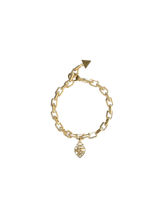 Guess Guess Bransoletka JUBB03094JWYGS Złoty