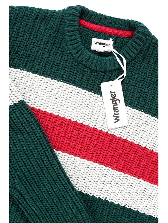 Wrangler Wrangler Maglione CHUNKY KNIT Multicolore Regular Fit