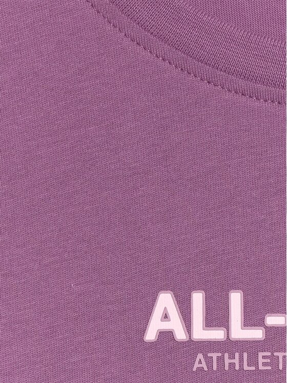 4F 4F T-Shirt 4FJWAW25TTSHF2387-50S Fioletowy Oversize