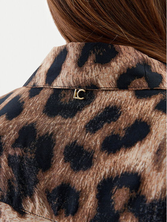 LOLA CASADEMUNT LOLA CASADEMUNT Cămașă LS2515033 Maro Relaxed Fit