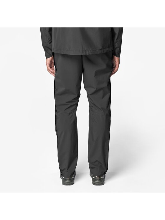Salomon Salomon Spodnie przeciwdeszczowe OUTERPATH 2.5 L WATERPROOF Czarny Regular Fit