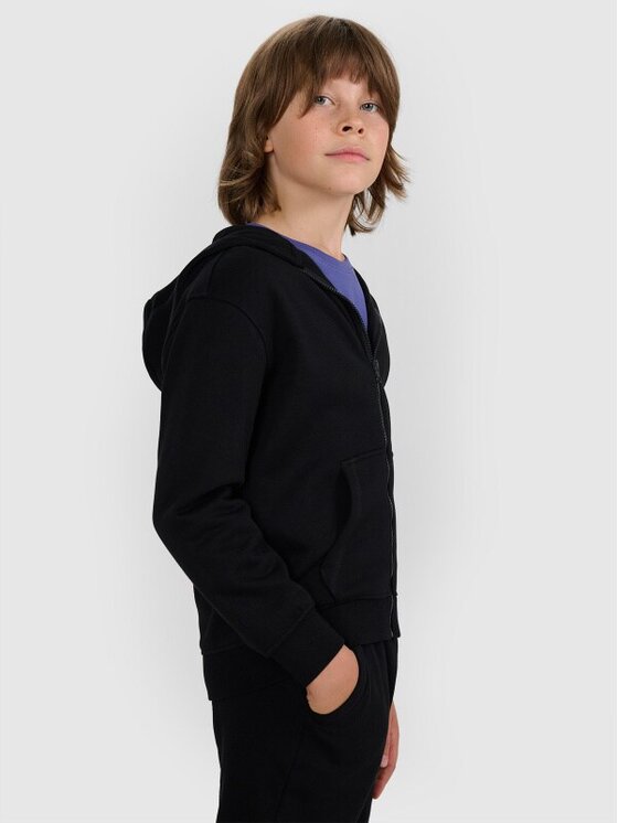 4F 4F Felpa 4FJWMM00TSWSM1859-20S Nero Oversize