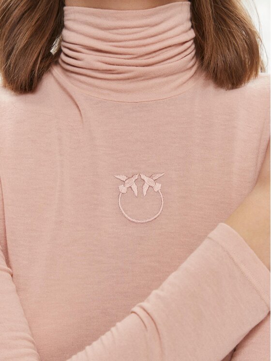 PINKO Pinko Rollkragenpullover Abdaly 102067 A17S Rosa Regular Fit