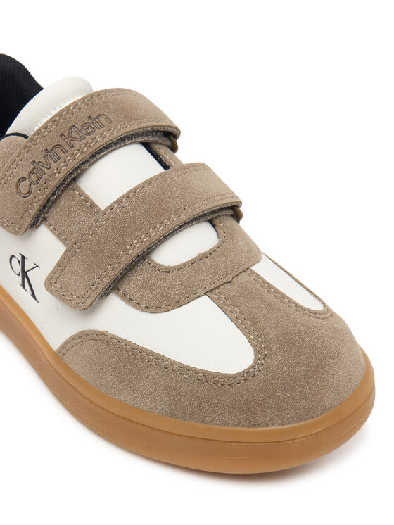Calvin Klein Calvin Klein Laisvalaikio batai Low Cut Velcro Sneaker V1X9-83443-0318 S Smėlio