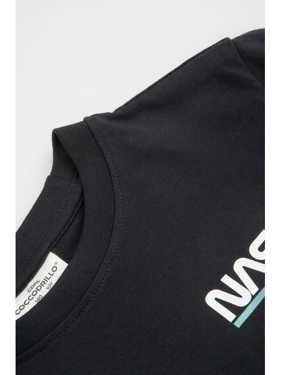 Coccodrillo Coccodrillo T-Shirt WC6143221LBD-021 Černá Regular Fit