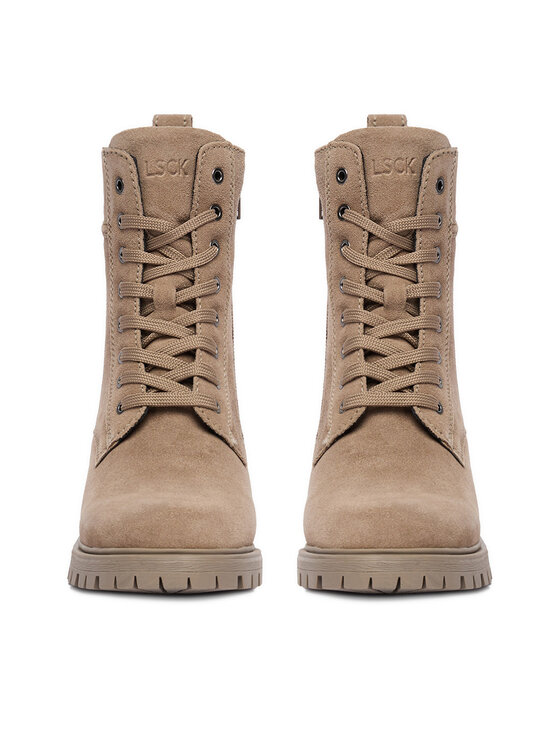 Lasocki Lasocki Schnürschuhe CEO-WI16-D-466-05 Beige