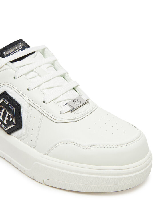 PHILIPP PLEIN PHILIPP PLEIN Sneakersy SAES USC0766 PTE120N Biela