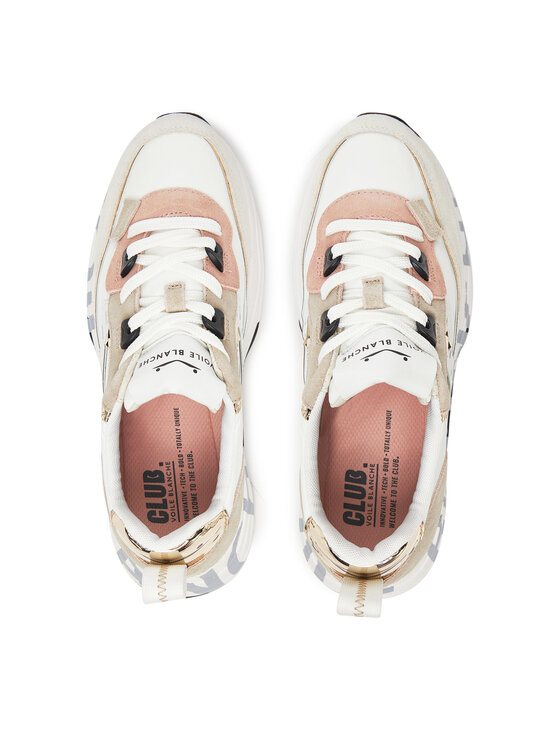 Voile Blanche Voile Blanche Sneakersy Club105 0012017475.08.1N61 Biały