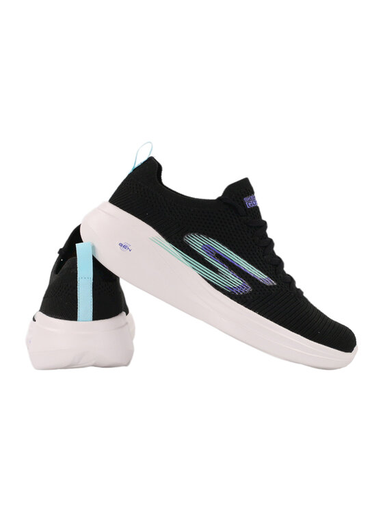 Skechers Skechers Półbuty 128186-BKAQ Czarny