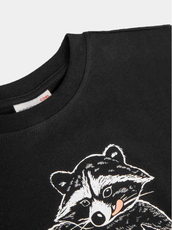 Coccodrillo Coccodrillo T-Shirt WC4143218VBA Μαύρο Regular Fit