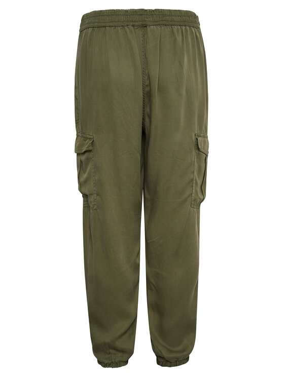 Kaffe Kaffe Stoffhose Zilia 10507507 Grün Relaxed Fit