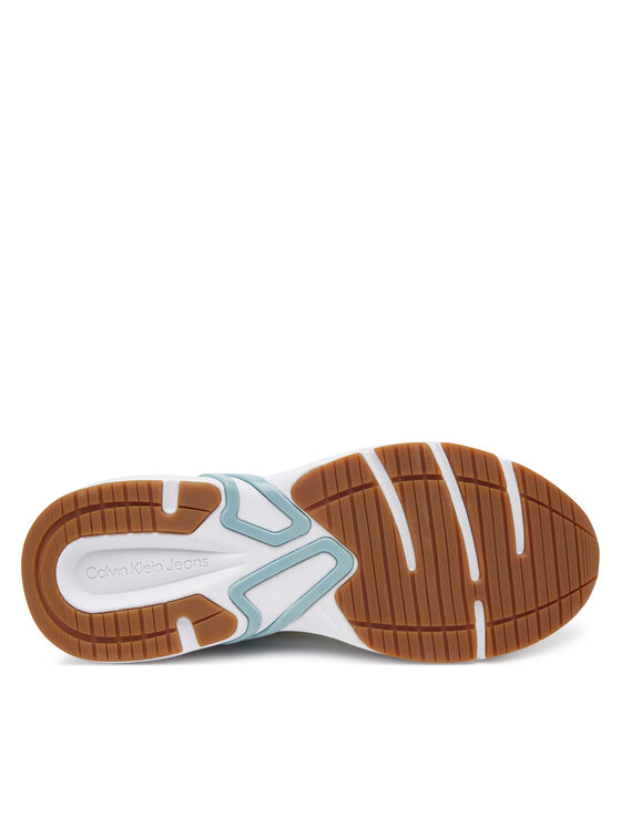 Calvin Klein Jeans Calvin Klein Jeans Снікерcи Retro Tennis Knit Mg YW0YW01887 Білий