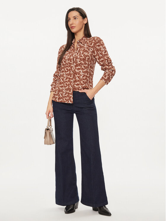 United Colors Of Benetton United Colors Of Benetton Koszula 53UEDQ074 Kolorowy Regular Fit