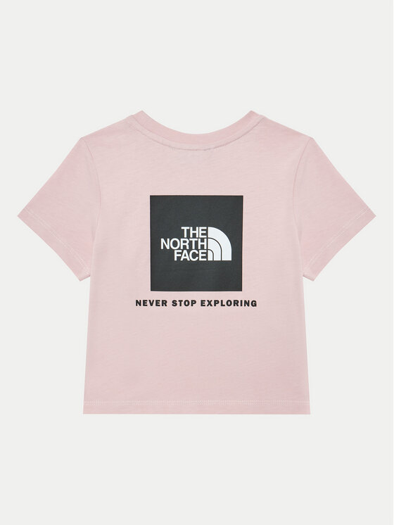 The North Face The North Face T-Shirt Redbox NF0A89H5 Różowy Regular Fit
