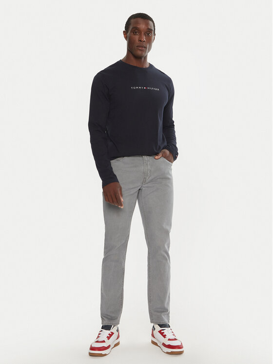 Tommy Hilfiger Tommy Hilfiger Hosszú ujjú UM0UM03345 Sötétkék Regular Fit