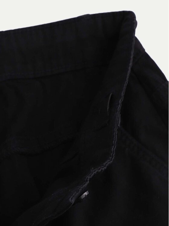 Coccodrillo Coccodrillo Παντελόνι υφασμάτινο ZC4119101SGJ Μαύρο Regular Fit