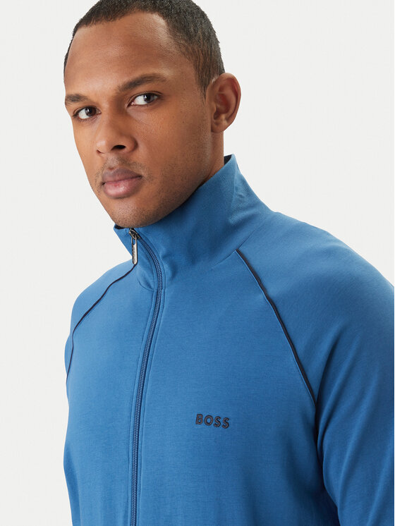 BOSS BOSS Mikina Mix&Match 50515307 Modrá Regular Fit