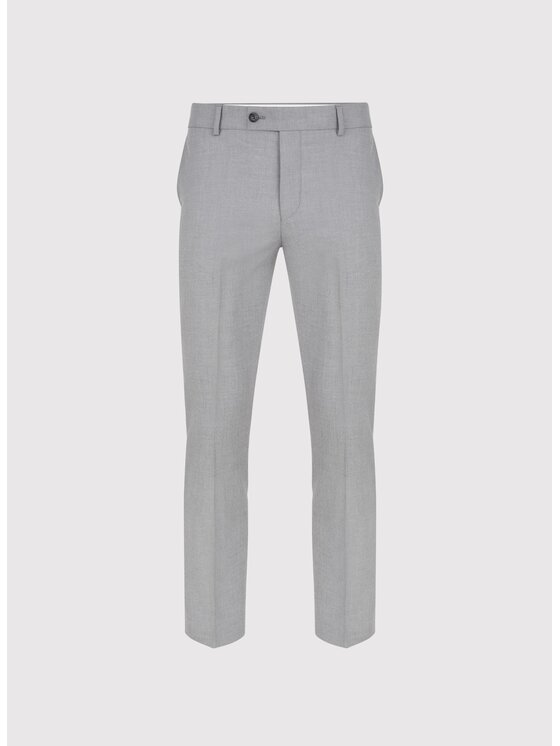 Pako Lorente Pako Lorente Spodnie garniturowe P25SF-6G-011 Szary Slim Fit