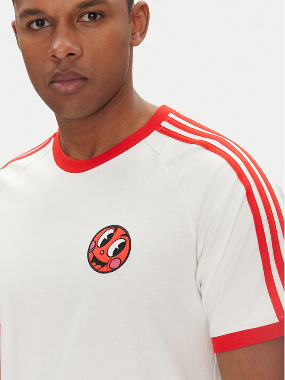 adidas adidas T-Shirt JD0716 Bílá Slim Fit