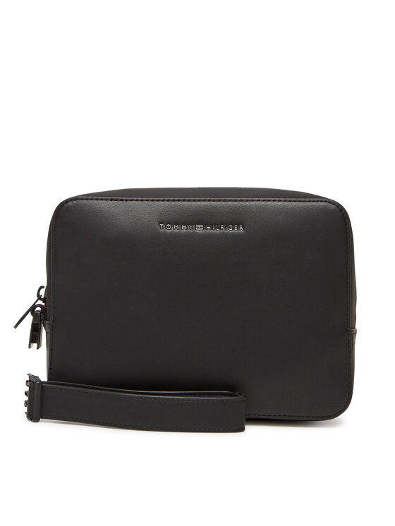 Tommy Hilfiger Tommy Hilfiger Kosmetický kufřík Th Foundation Washbag AM0AM13527 Černá