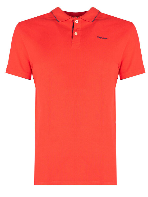 Pepe Jeans Pepe Jeans Polokošile PM541431 | Lucas Červená Regular Fit