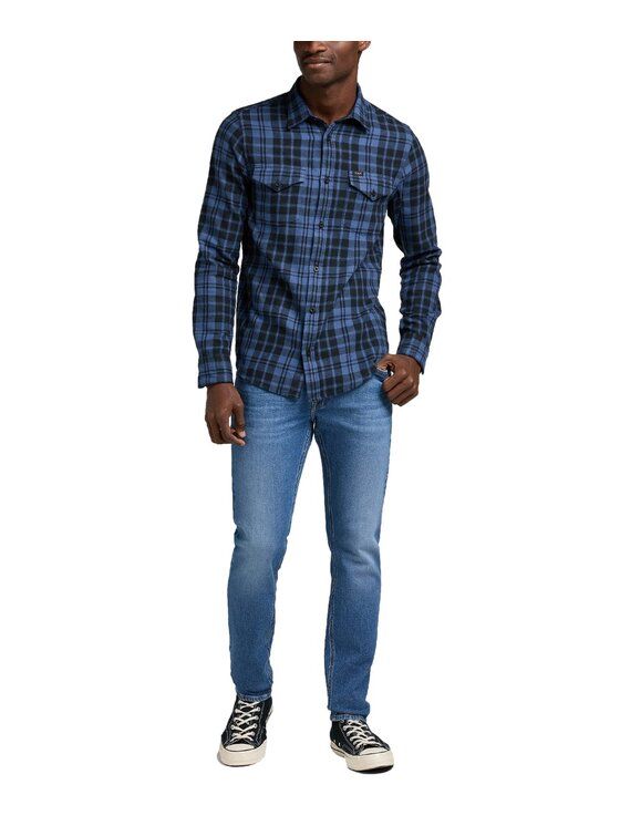 Lee Lee Jeansy L719VIE11 Niebieski Slim Fit