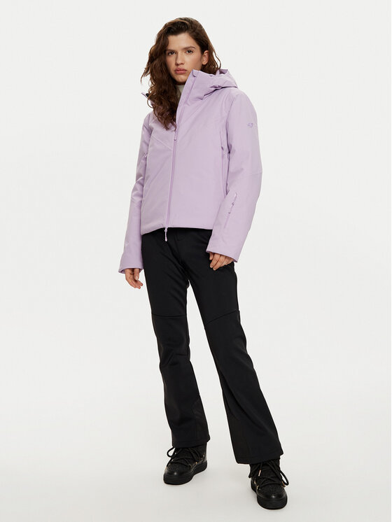 4F 4F Skijacke 4FWAW24TTJAF582 Violett Regular Fit