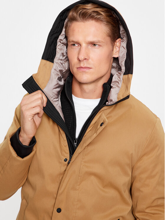 Milestone Milestone Giubbotto piumino Lennon 330301 10700 Marrone Regular Fit