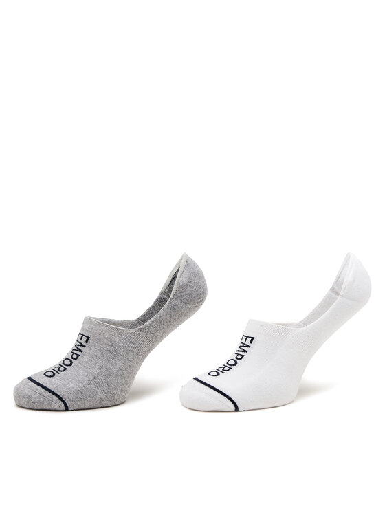 Emporio Armani Súprava 2 párov krátkych ponožiek dámskych 292315 4R227 01848 Farebná