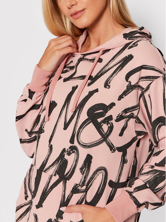 Deha Deha Bluza B54092 Różowy Regular Fit