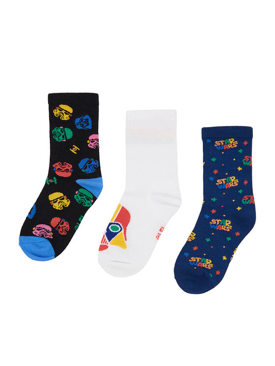 Star Wars Star Wars Duge čarape CEO-ACCCS-SS26-103SW(3-PACK) Šarena
