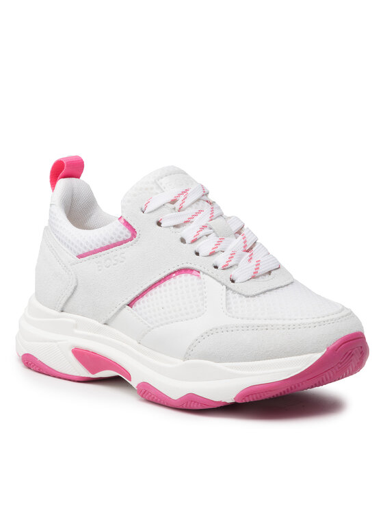 BOSS Boss Sneakersy J19064 M Beżowy