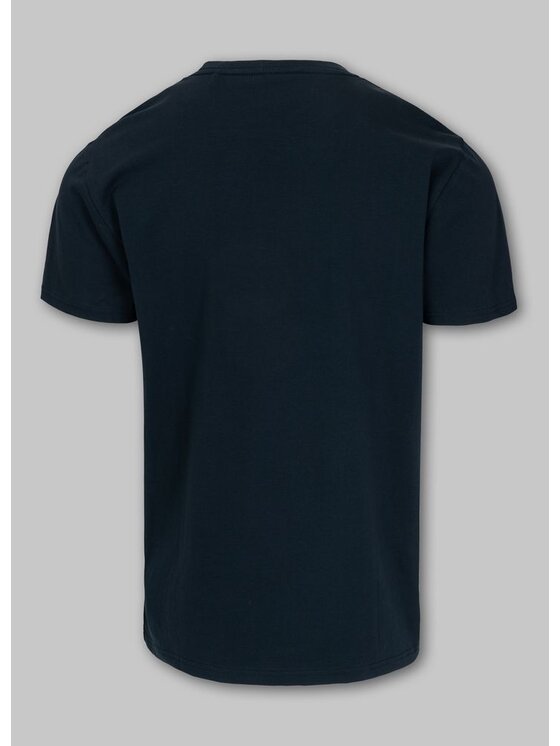 PITBULL PITBULL T-Shirt Koszulka Slim Fit No Logo XS Granatowy Regular Fit