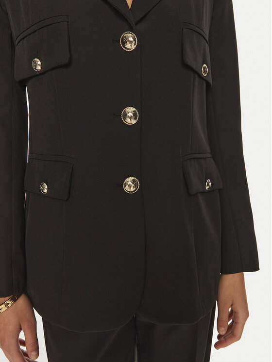 Maryley Maryley Giacca da abito 24IB156/43NE Nero Regular Fit
