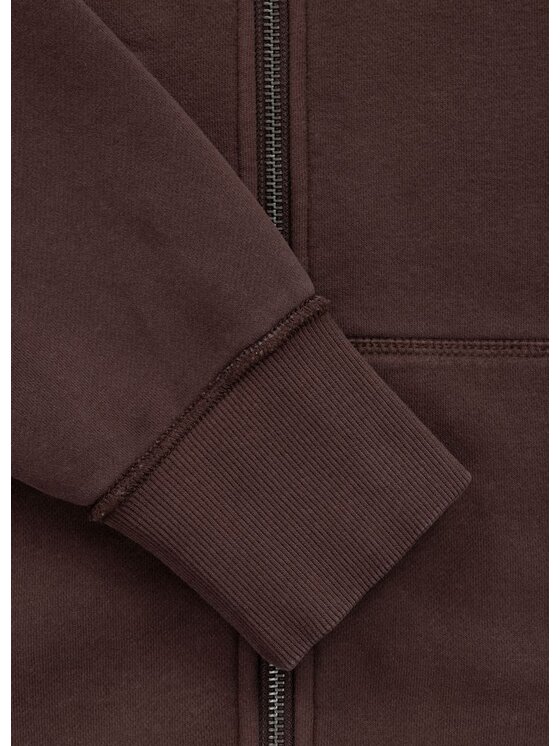 PITBULL PITBULL Bluza Washed HACKETT Brązowy Regular Fit
