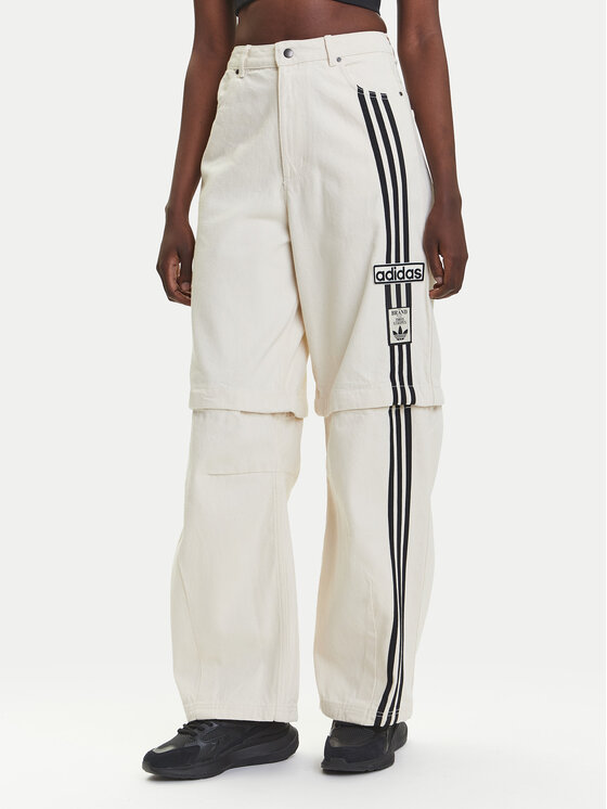 adidas adidas Blugi Adibreak JD5618 Écru Wide Leg