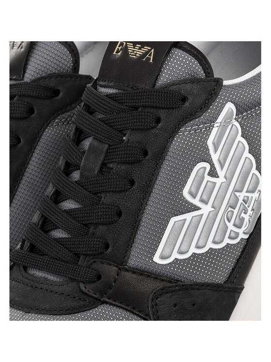 Emporio Armani Emporio Armani Sneakersy X4X215 XL199 A533 Czarny
