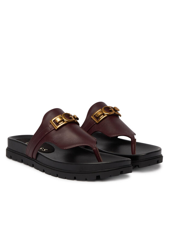 Guess Guess Zehentrenner FLJFRR LEA03 Dunkelrot