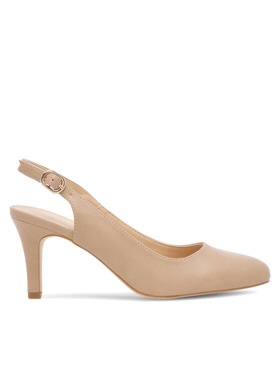 Clara Barson Pantofi cu toc subțire WYL3438-5 Bej