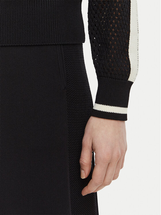 Guess Guess Strickjacke V6GR08 Z0729 Schwarz Regular Fit