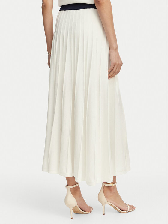 Artigli Artigli Gonna plissettata ACGO004493 Bianco Regular Fit