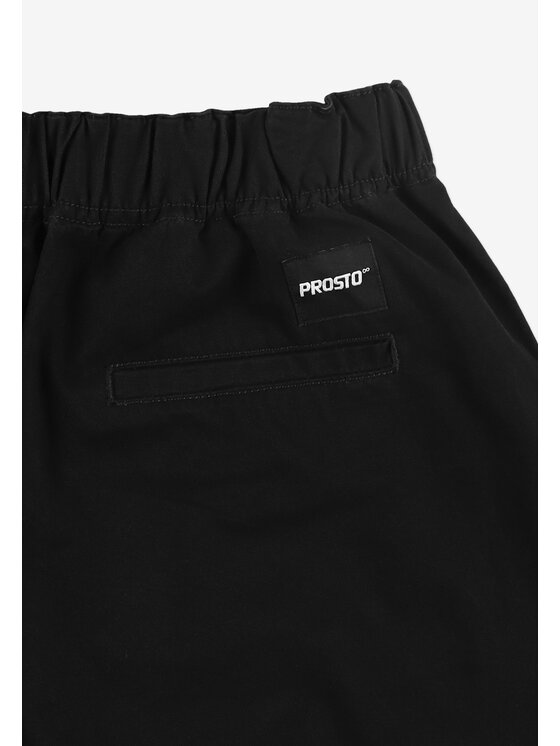 PROSTO. PROSTO. Jeansy Slate Czarny Baggy Fit