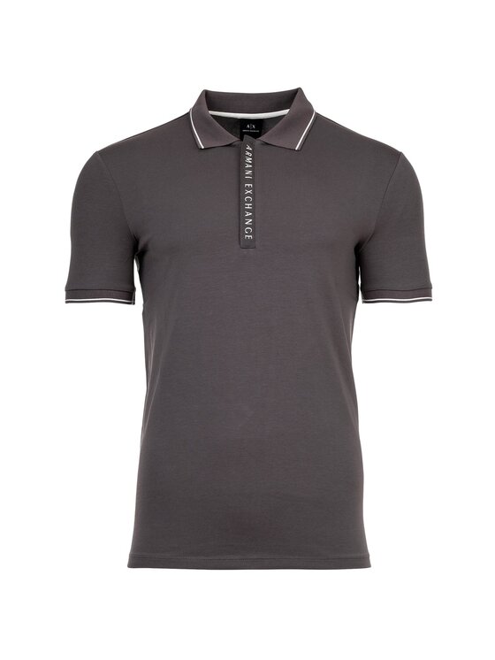 Armani Exchange Armani Exchange Polo 10905 Szary Comfort Fit