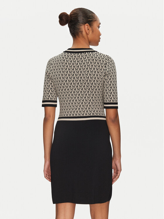 Morgan Morgan Φόρεμα υφασμάτινο 251-RMESTEM Μπεζ Slim Fit